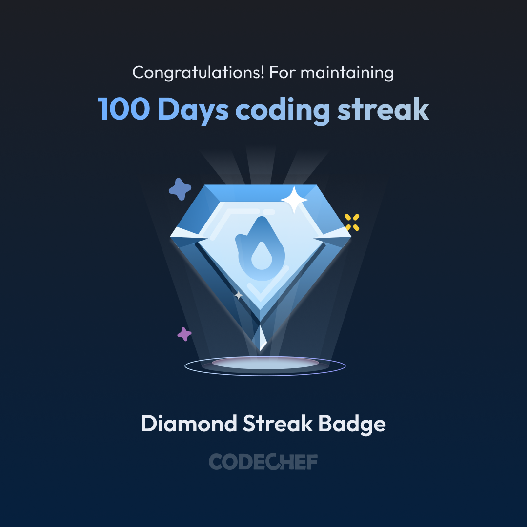 CodeChef-diamond badge